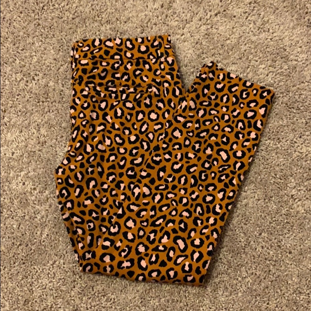 Leopard slacks